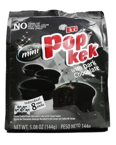 ETI POPKEK DARK CHOCOLATE 144G